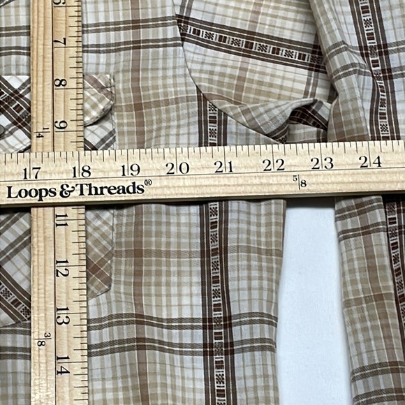 Caravan Western Wear Vintage Pearl Snap Button Down - Picture 3 of 8